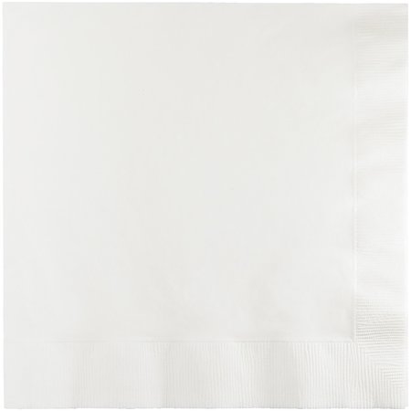 TOUCH OF COLOR White Napkins, 6.5", 900PK 369000